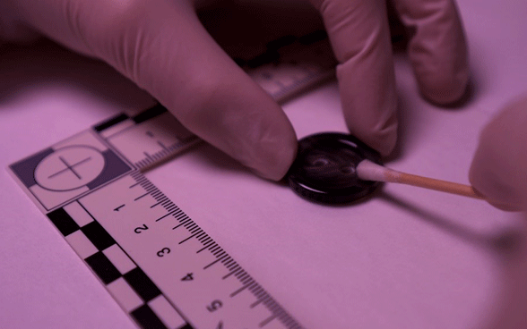 Securing a DNA sample
