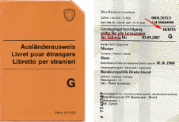 G EU/EFTA permit (Cross-border commuters)